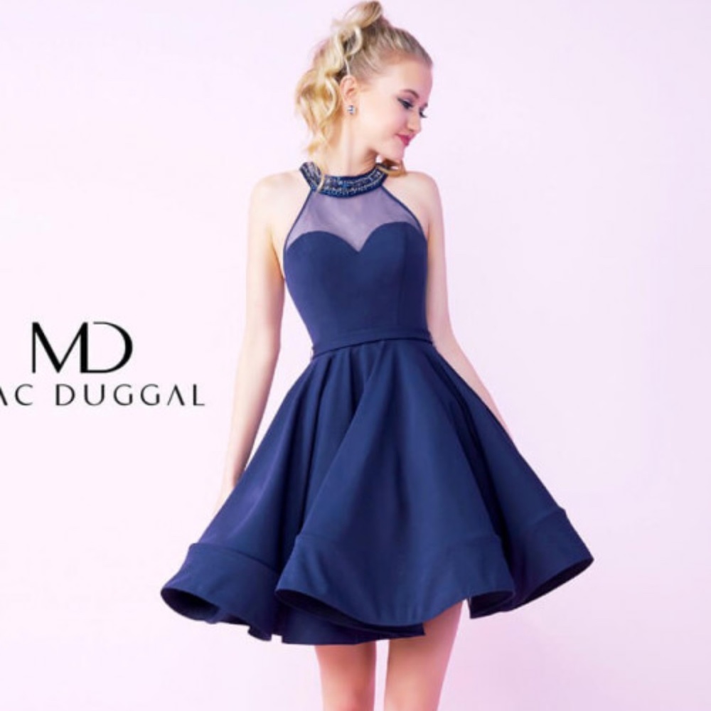 Mac Duggal 485511N Pageant Dress Prom Homecoming